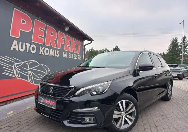 peugeot Peugeot 308 cena 53900 przebieg: 85000, rok produkcji 2019 z Żywiec